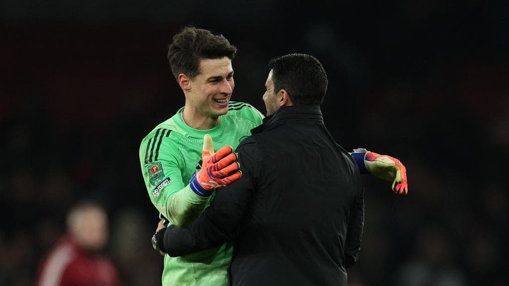 Petit Kritik Arteta Mainkan Kepa, Arsenal Gagal Juara